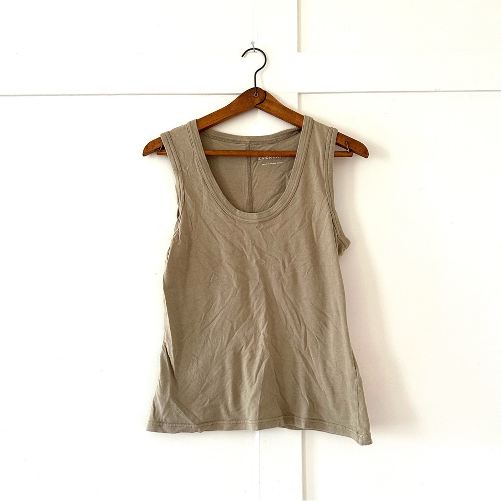 Everlane Green Tank